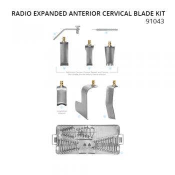 RADIO EXPANDED Anterior Cervical BLADE KIT